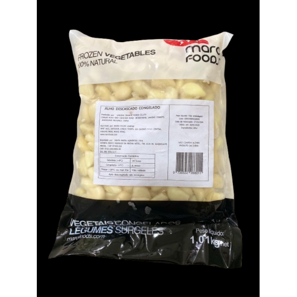 alho congelado maro foods