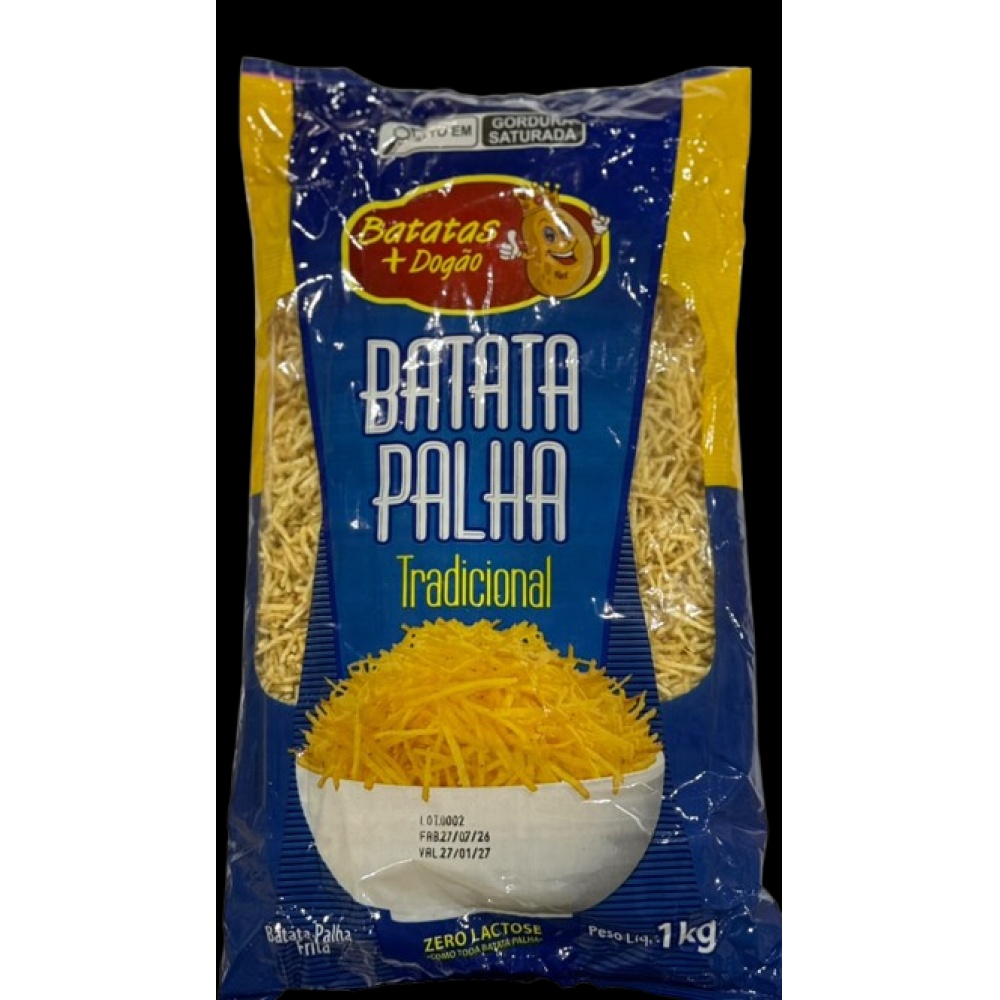 batata palha dogão