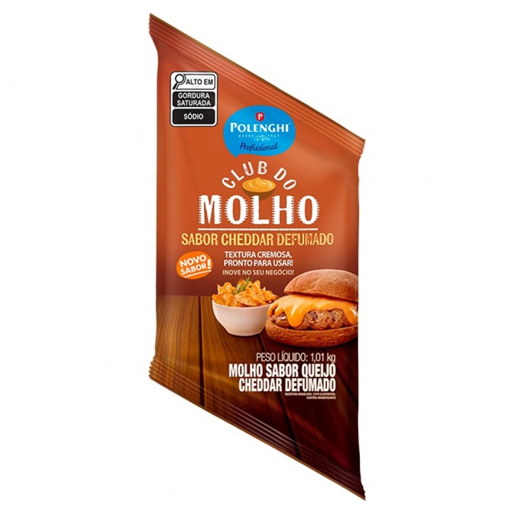 molho cheddar defumado polenghi